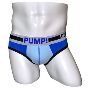 PUMP! Cotton Briefs Blue Size XXL (34-36)‎ H69 NWT